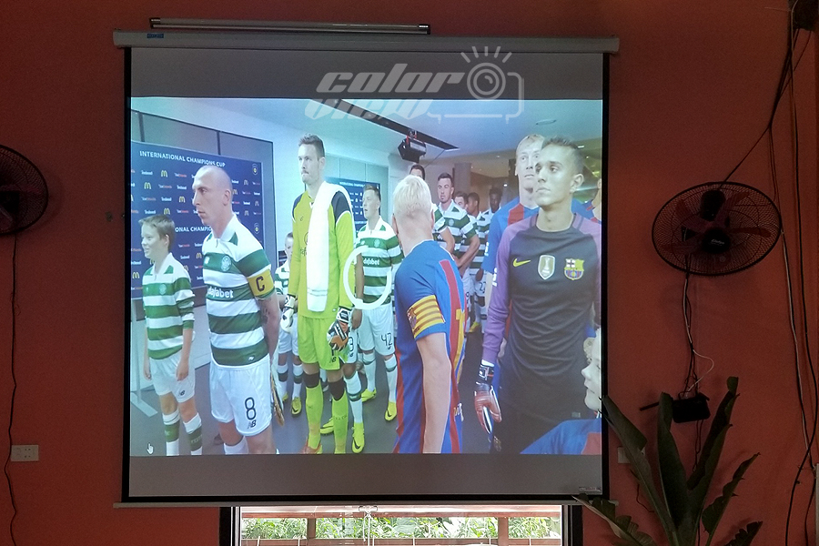 Máy chiếu bóng đá dùng cho quán cafe giá rẻ